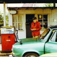 Die Bannewitzer Tankstelle von 1984